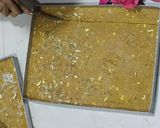 A picture of step 6 of Sukhdi, Gol Papdi, Gujarati Sweet with Jaggery.