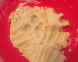 Foto del paso 1 de la receta: Galletas de té matcha con chips de chocolate blanco