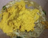 A picture of step 3 of Hyderabadi mirch salan.