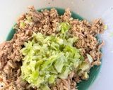 Une image de l'étape 1 de Bouchées au thon comme des Accras cuisson dual fry.
