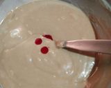 A picture of step 5 of Dalgona Coffee Red Velvet Cake.