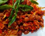 Foto langkah ke 5 dari resep Sambal Teri Kacang Tanah.