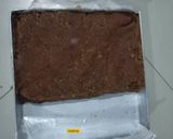 A picture of step 4 of Sattu Coconut Burfi.
