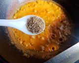A picture of step 4 of Kashmiri Aloo Dum.