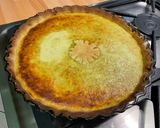 Une image de l'étape 11 de Tarte bananes et pistache.
