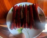 Foto langkah ke 7 dari resep Sosis bakar pedas.
