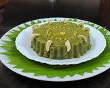 A picture of step 7 of Banana leaf Halwa.
