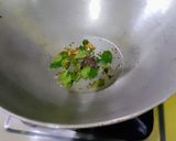 A picture of step 2 of Pumpkin Subji.
