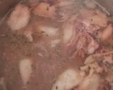 Foto del paso 6 de la receta 🦑🍾Chipirones a la sidra con almejas y patatas💙💛