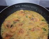 Gambar langkah 4 resipi Udang Buttermilk.