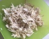 A picture of step 1 of Enchiladas Suizas.