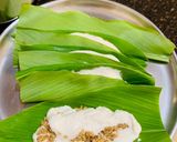 A picture of step 5 of Enduri Pitha - An Oriya Delicacy (Turmeric leaf infused dish).
