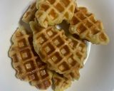 Foto langkah ke 6 dari resep Croffle (Croissant Waffle) Butter Kekinian.