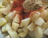 Besan wale Aloo recipe step 2 photo