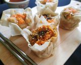 Foto langkah ke 6 dari resep Dimsum Ayam Ala Ala + Saus.