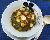 A picture of step 5 of Lasooni Palak Paneer or Garlic Spinach Cottage Cheese Curry.