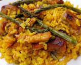 Foto del paso 12 de la receta Arroz de ibéricos y espárragos