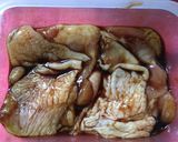 A picture of step 1 of Teriyaki Grilled Chicken Thighs.