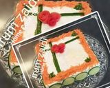 A picture of step 4 of 🎂🎂 Bread Sandwich Cake 🎂🎂.