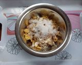 A picture of step 3 of Flakes Pudding.