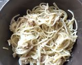 A picture of step 1 of Tuna Pasta.