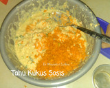 Foto langkah ke 4 dari resep Tahu Kukus Sosis Bunga Ga Mekar #RabuBaru.