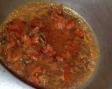 A picture of step 2 of Aloo Gobhi with mix Sabzi.