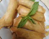 A picture of step 3 of Chicken rolls.