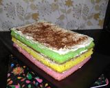 Foto langkah ke 5 dari resep Rainbow cake DEBM/ KETO.