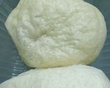 Gambar langkah 4 resipi Kue pau inti kacang merah #Umie.