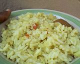 A picture of step 4 of Fried Cabbage Rice.