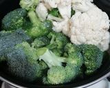 Foto del paso 1 de la receta: Hamburguesa de brócoli y coliflor