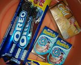 Foto langkah ke 1 dari resep Brownies Kukus Oreo.