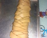 Foto langkah ke 10 dari resep Banana Strudel tanpa Korsvet.