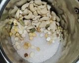 A picture of step 2 of Roasted chana Modak.