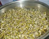 A picture of step 1 of Sprouted moong healthy salad.