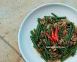 Foto langkah ke 4 dari resep Baby Buncis Cah Sapi Cincang.