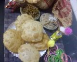 A picture of step 12 of Chanapoori halwa.