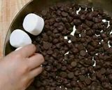 A picture of step 1 of Smores dip.