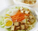 A picture of step 10 of Indonesian Salad with Peanut Sauce Dressing (Gado-gado).