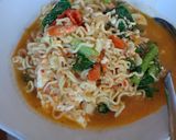 Foto langkah ke 4 dari resep Indomie extra pedas.