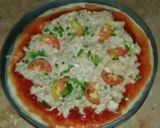 A picture of step 7 of Creamy pizza without cheese.