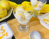 A picture of step 6 of Mango Swirl Ice-cream.