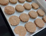 Foto langkah ke 6 dari resep Anabolic Milky Cheese Oat Mooncakes (New Recipe) |High Protein, Low Calorie, Sugar & Gluten Free.