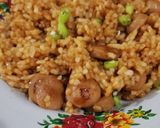Foto langkah ke 11 dari resep Nasi Goreng Praktis.