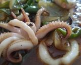 Foto langkah ke 8 dari resep Cumi Saos Tiram.