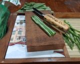 Foto del paso 2 de la receta: Ensalada de judías verdes con almenas congeladas a la marinera en microondas