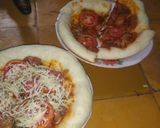 Foto langkah ke 18 dari resep Pizza teflon empuk.