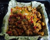 Foto del paso 8 de la receta: Tarta de pollo y vegetales