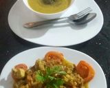صورة لخطوة 5 من وصفة شاورما بدون سندوتش على شكل طبق 🍗🍜